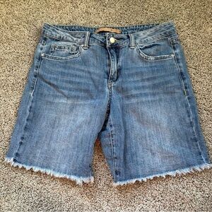 Joe's Jeans Women's Denim Frayed Hem Shorts Size 26